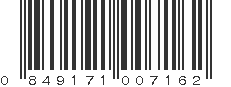 UPC 849171007162