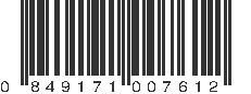 UPC 849171007612