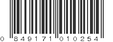 UPC 849171010254