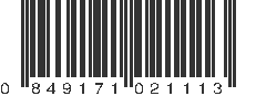 UPC 849171021113