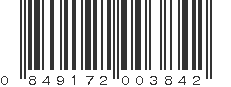 UPC 849172003842