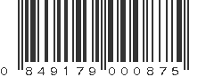 UPC 849179000875