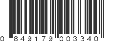 UPC 849179003340