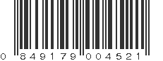 UPC 849179004521