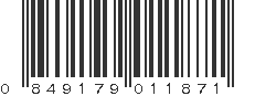 UPC 849179011871