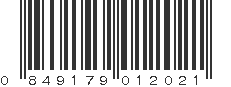 UPC 849179012021