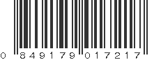UPC 849179017217