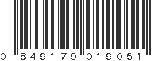 UPC 849179019051