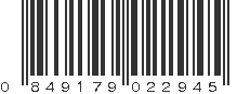 UPC 849179022945