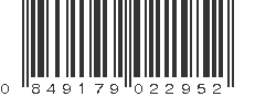 UPC 849179022952