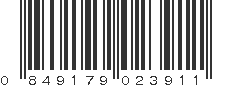 UPC 849179023911