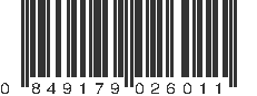 UPC 849179026011