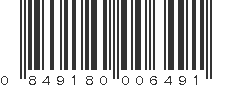 UPC 849180006491