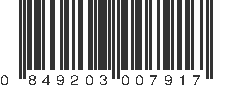 UPC 849203007917