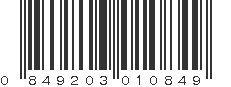 UPC 849203010849