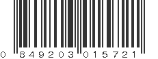 UPC 849203015721