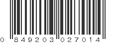 UPC 849203027014