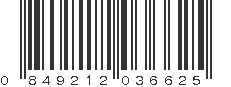 UPC 849212036625