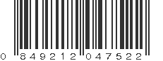 UPC 849212047522