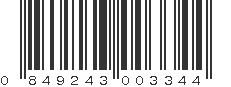 UPC 849243003344