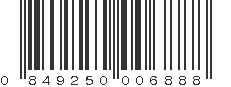 UPC 849250006888