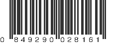 UPC 849290028161