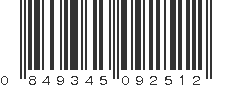 UPC 849345092512