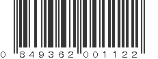 UPC 849362001122