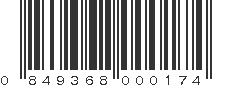 UPC 849368000174