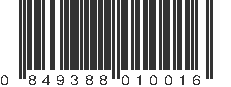 UPC 849388010016