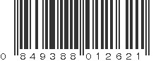 UPC 849388012621