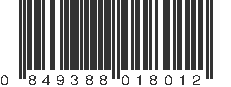 UPC 849388018012