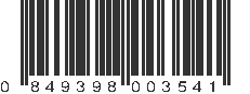 UPC 849398003541