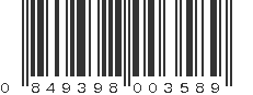 UPC 849398003589