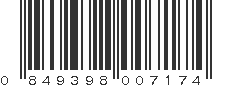 UPC 849398007174