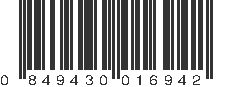 UPC 849430016942