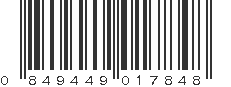 UPC 849449017848