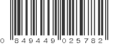 UPC 849449025782