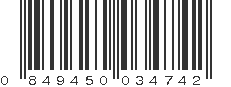 UPC 849450034742