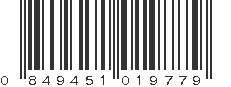 UPC 849451019779