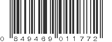 UPC 849469011772