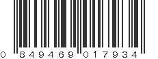 UPC 849469017934