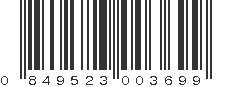 UPC 849523003699