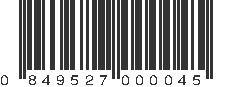 UPC 849527000045