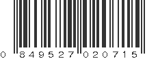 UPC 849527020715