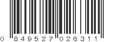 UPC 849527026311