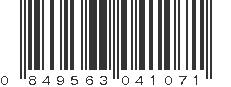 UPC 849563041071