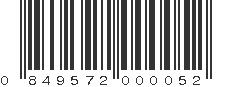 UPC 849572000052