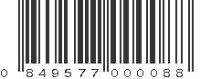 UPC 849577000088