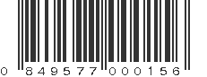 UPC 849577000156